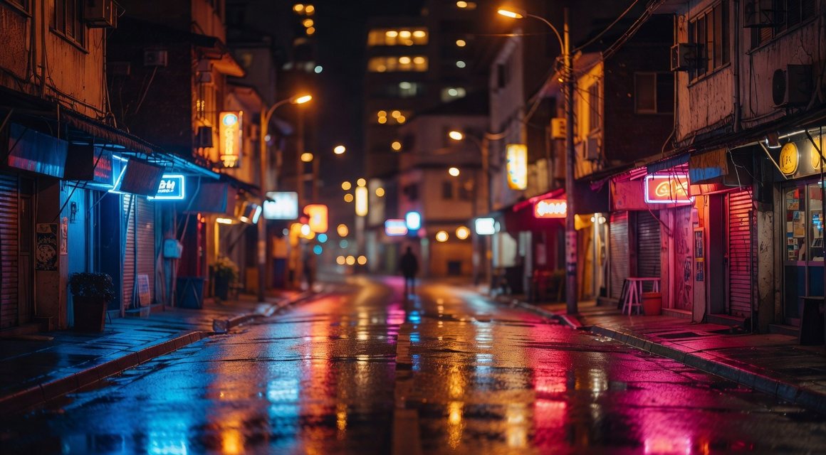 두 갈래로 갈리는 야간 골목 — 청주오피 고르는 순서